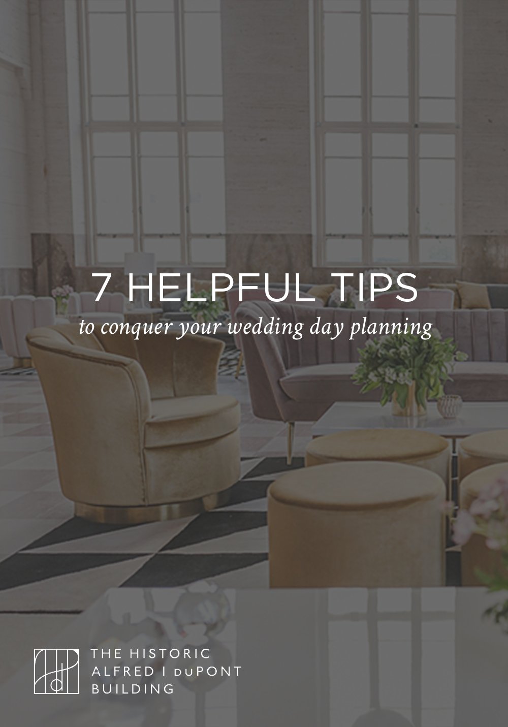 helpful tips from our preferred vendors to help you conquer your wedding day planning