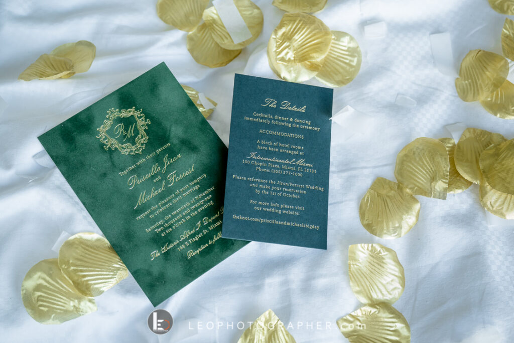 Guide To Crafting the Perfect Wedding Invitation - The DuPont Building, Miami FL
