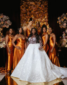 Danielle Brooks Wedding Mocha Mousse palette inspiration