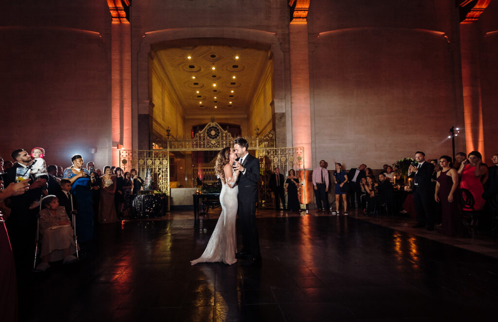 Jamie & Alex moody wedding Miami first dance