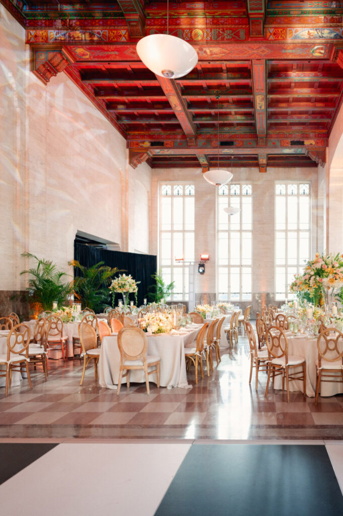 Miami wedding venue with high ceilings and natural light