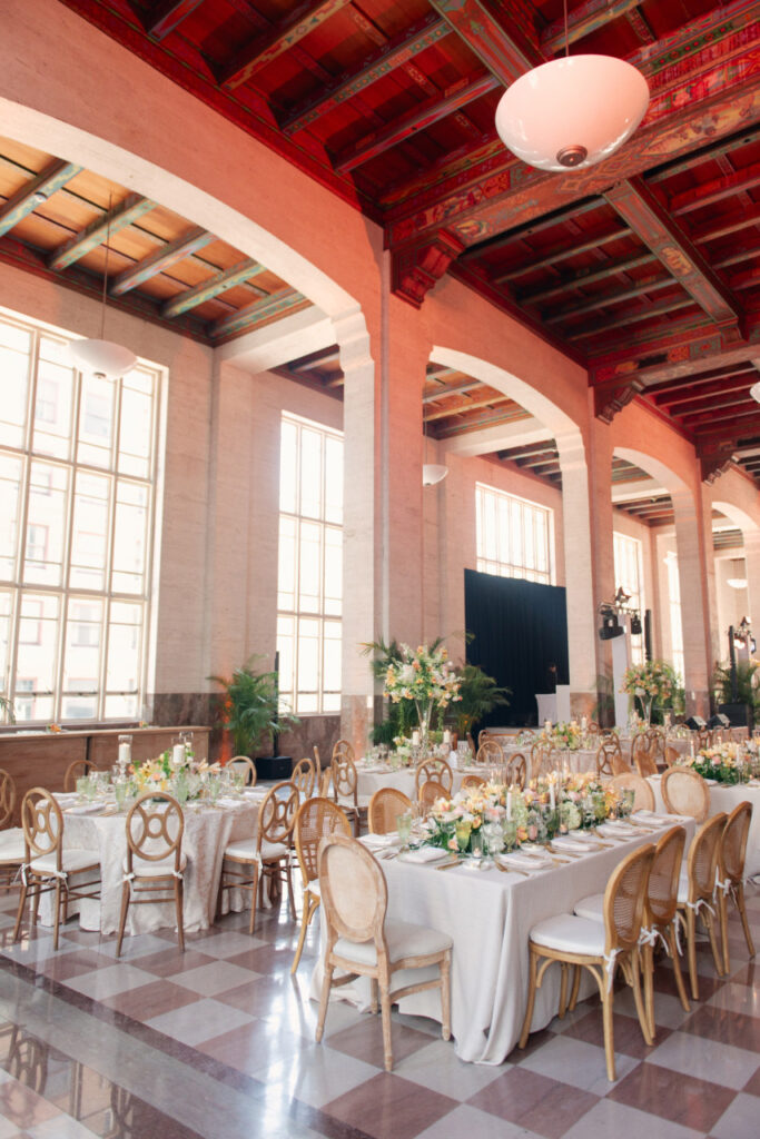 Miami wedding venue with high ceilings and natural light