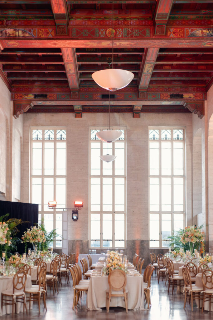 Miami wedding venue with high ceilings and natural light