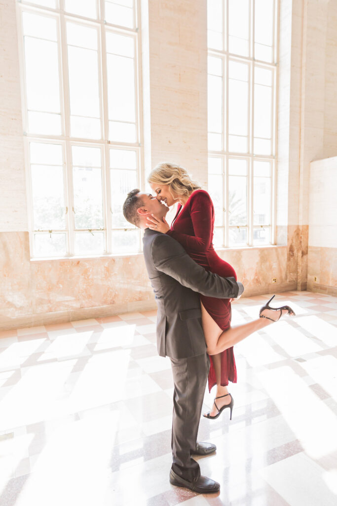 Luxury downtown Miami photoshoot location - The Dupont Building 