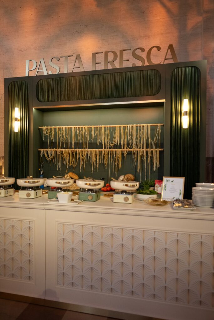 Elevated Food and Beverage Stations