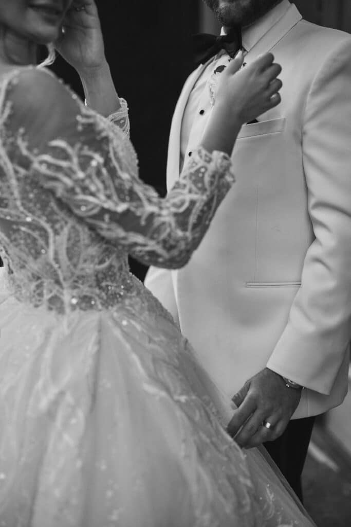 Editorial wedding photography at a historic Miami wedding venue