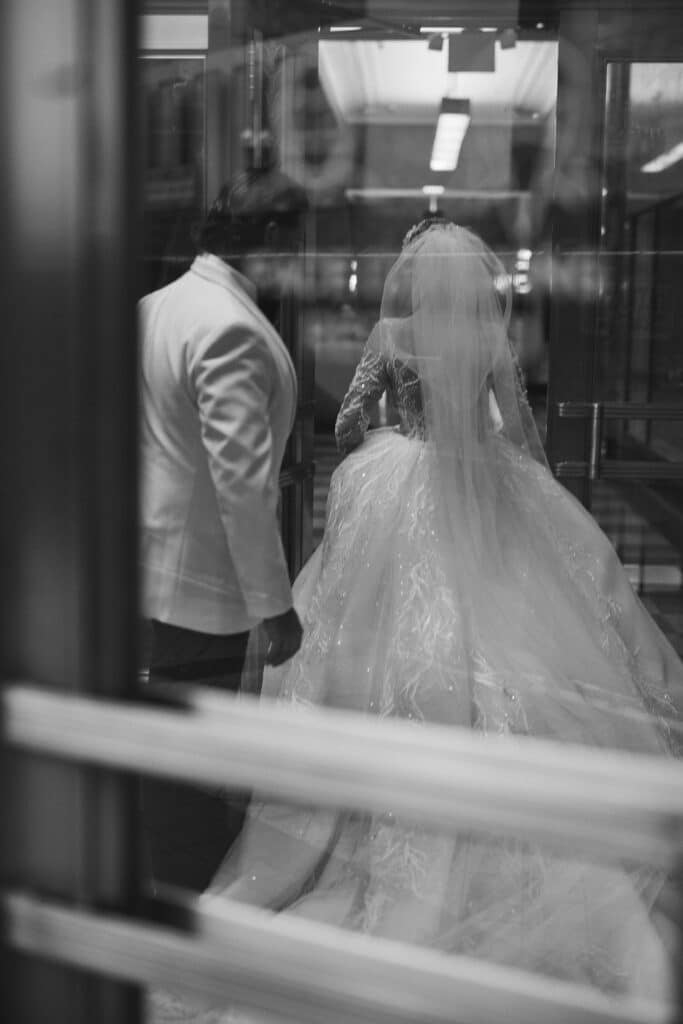 Editorial wedding photography at a historic Miami wedding venue