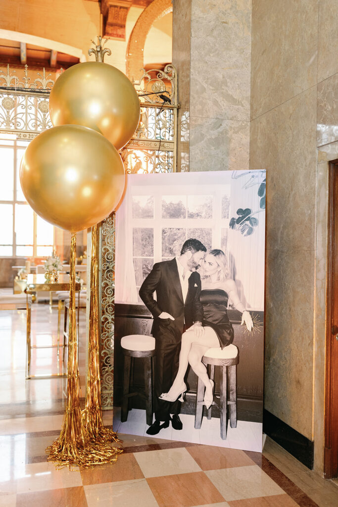 Editorial wedding portrait at The Historic Alfred I. duPont Building